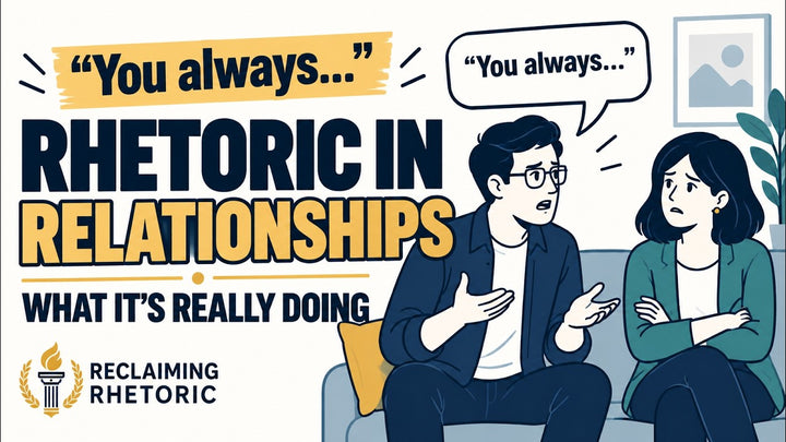 Thumbnail for the Rhetoric in Relationships video