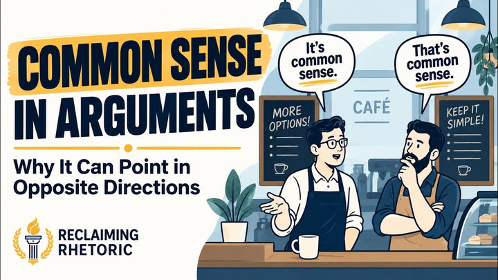 Thumbnail for the It's Just Common Sense video