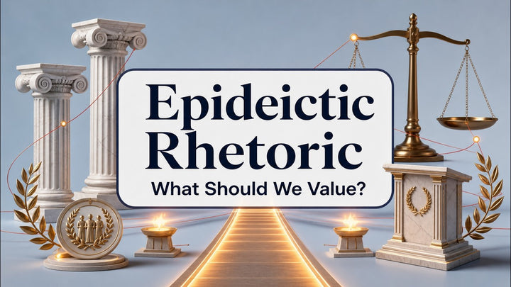 Thumbnail for the Epideictic Rhetoric video