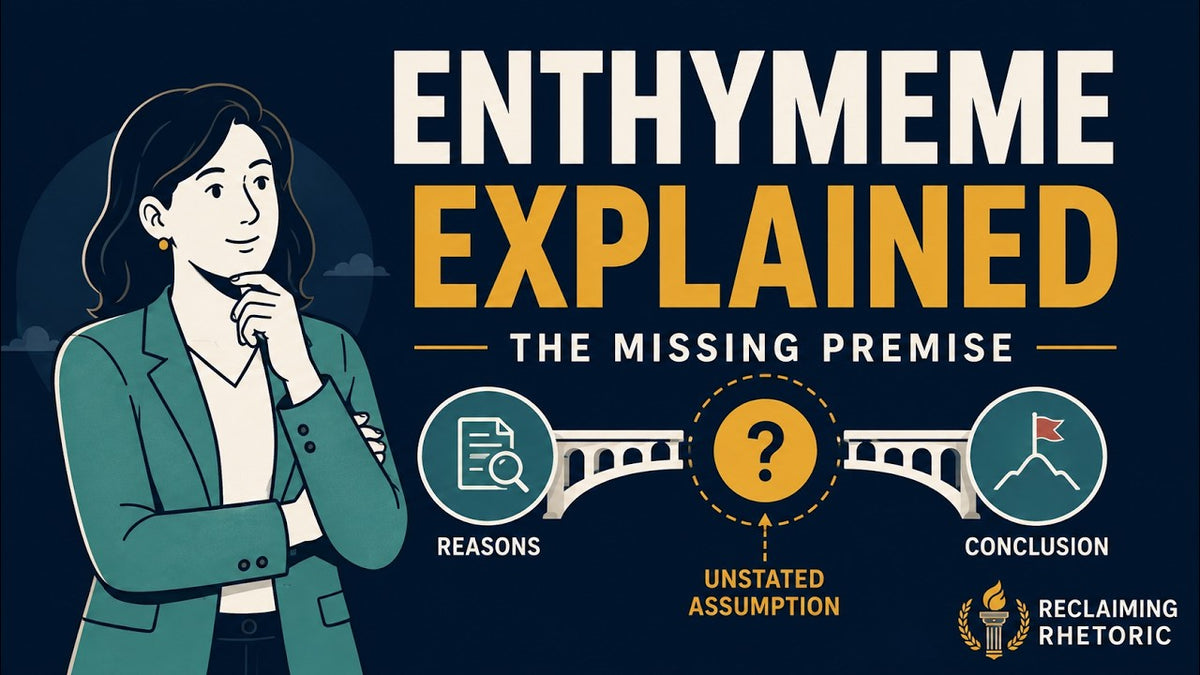 Thumbnail for the Enthymeme Explained video