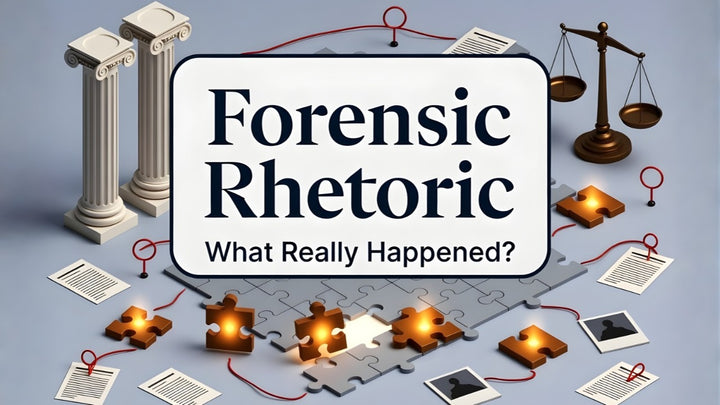 Thumbnail for the Forensic Rhetoric video